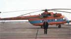 Я и вертолет МИ-8. Апрель 2001